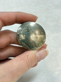 Three fine Chinese famille rose covered milk jugs and a grisaille and iron-red-decorated tea caddy with silver cover, Yongzheng/Qianlong