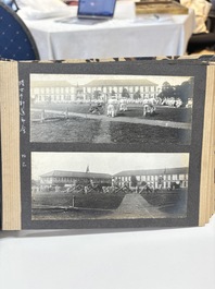 Hiroshi Morimoto 森本博: A photo album of the Japanese Army Academy and Emperor Shōwa, early 20th C.