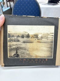 Hiroshi Morimoto 森本博: A photo album of the Japanese Army Academy and Emperor Shōwa, early 20th C.