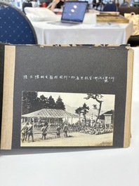 Hiroshi Morimoto 森本博: A photo album of the Japanese Army Academy and Emperor Shōwa, early 20th C.
