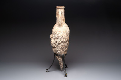 A Roman terracotta amphora for wine or oil transport, 1st C. B.C.