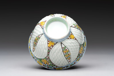 A polychrome pottery Kutahya cup and a mug, Turkey, 18th C.