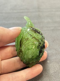 Six various Chinese snuff bottles, 19/20th C.