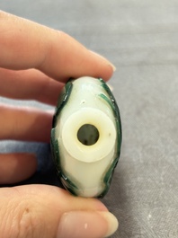 Six various Chinese snuff bottles, 19/20th C.