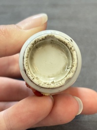 Six various Chinese snuff bottles, 19/20th C.