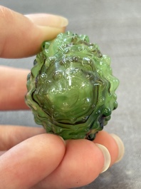 Six various Chinese snuff bottles, 19/20th C.