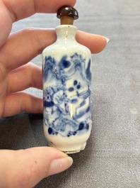 Six various Chinese snuff bottles, 19/20th C.