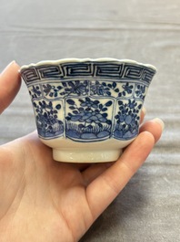 13 Chinese blue, white and polychrome wares, Kangxi and later