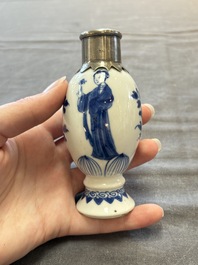 13 Chinese blue, white and polychrome wares, Kangxi and later