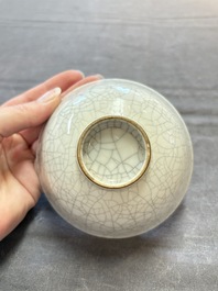 Seven Chinese ge-type wares, 19/20th C.