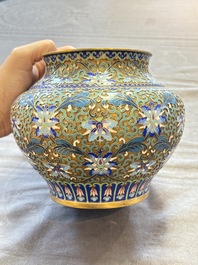 Five various Chinese cloisonn&eacute; wares, 19th C.