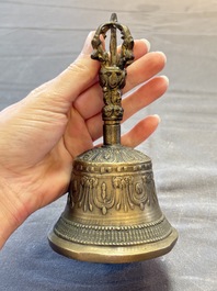 Six various Tibetan ritual objects, 19/20th C.