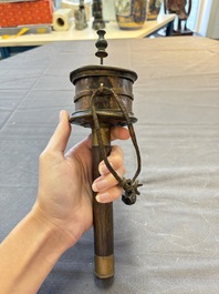 Six various Tibetan ritual objects, 19/20th C.