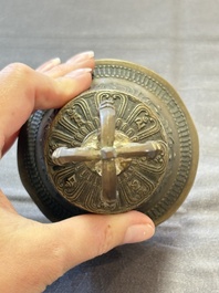 Six various Tibetan ritual objects, 19/20th C.