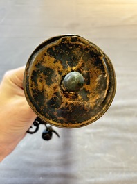 Six various Tibetan ritual objects, 19/20th C.