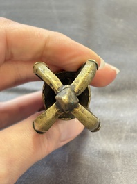 Six various Tibetan ritual objects, 19/20th C.