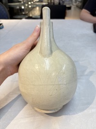 Six Chinese monochrome ding-type wares, Song/Yuan