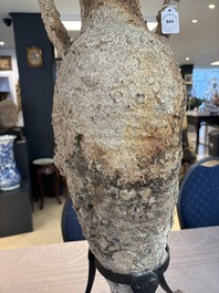 A Roman terracotta amphora for wine or oil transport, 1st C. B.C.