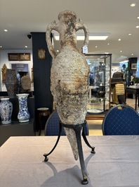 A Roman terracotta amphora for wine or oil transport, 1st C. B.C.