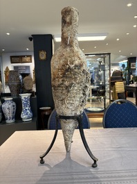 A Roman terracotta amphora for wine or oil transport, 1st C. B.C.