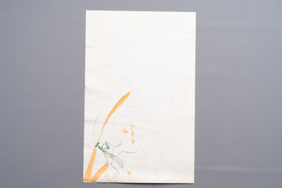 A box containing 24 woodblocks after Qi Baishi and Zhang Daqian, Rong Bao Zhai 荣宝斋 studio, early 20th C.