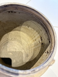 A Chinese cizhou jar with mythical horse design, 17/18th C.