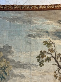 A pair of Brussels historical 'The Art of War' tapestries after Lambert De Hondt II, Judocus de Vos workshop, early 18th C.