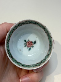 A collection of 28 Chinese famille rose wares, 18th C. and later