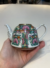 A collection of 28 Chinese famille rose wares, 18th C. and later