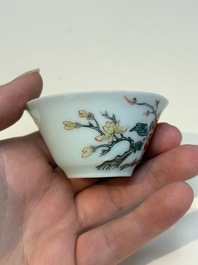 A collection of 28 Chinese famille rose wares, 18th C. and later