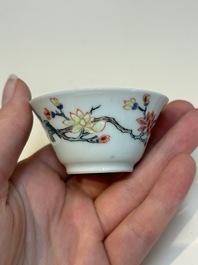 A collection of 28 Chinese famille rose wares, 18th C. and later