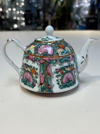 A collection of 28 Chinese famille rose wares, 18th C. and later