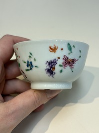 A collection of 28 Chinese famille rose wares, 18th C. and later