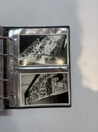 A collection of four photo albums and fieldwork prints documenting South and Southeast Asia, 20th C.