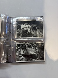 A collection of four photo albums and fieldwork prints documenting South and Southeast Asia, 20th C.