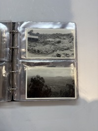 A collection of four photo albums and fieldwork prints documenting South and Southeast Asia, 20th C.