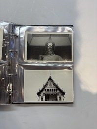 A collection of four photo albums and fieldwork prints documenting South and Southeast Asia, 20th C.