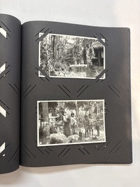 A collection of four photo albums and fieldwork prints documenting South and Southeast Asia, 20th C.