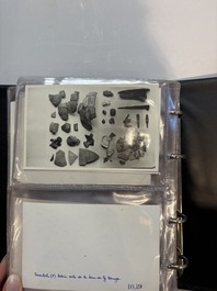 A collection of four photo albums and fieldwork prints documenting South and Southeast Asia, 20th C.