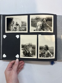 A collection of four photo albums and fieldwork prints documenting South and Southeast Asia, 20th C.