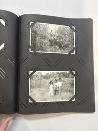 A collection of four photo albums and fieldwork prints documenting South and Southeast Asia, 20th C.