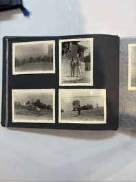 A collection of four photo albums and fieldwork prints documenting South and Southeast Asia, 20th C.