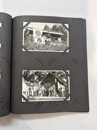 A collection of four photo albums and fieldwork prints documenting South and Southeast Asia, 20th C.