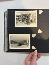 A collection of four photo albums and fieldwork prints documenting South and Southeast Asia, 20th C.