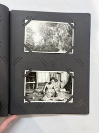 A collection of four photo albums and fieldwork prints documenting South and Southeast Asia, 20th C.