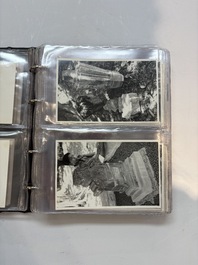 A collection of four photo albums and fieldwork prints documenting South and Southeast Asia, 20th C.