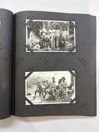 A collection of four photo albums and fieldwork prints documenting South and Southeast Asia, 20th C.