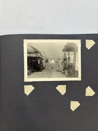 A collection of four photo albums and fieldwork prints documenting South and Southeast Asia, 20th C.