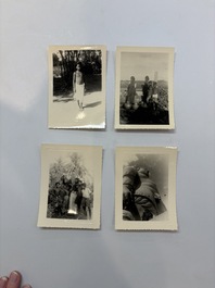 A collection of four photo albums and fieldwork prints documenting South and Southeast Asia, 20th C.