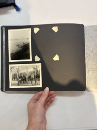 A collection of four photo albums and fieldwork prints documenting South and Southeast Asia, 20th C.